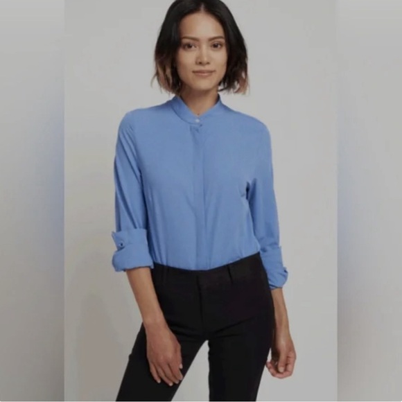 Women’s LEZE the Label blouse, size medium - Picture 5 of 6